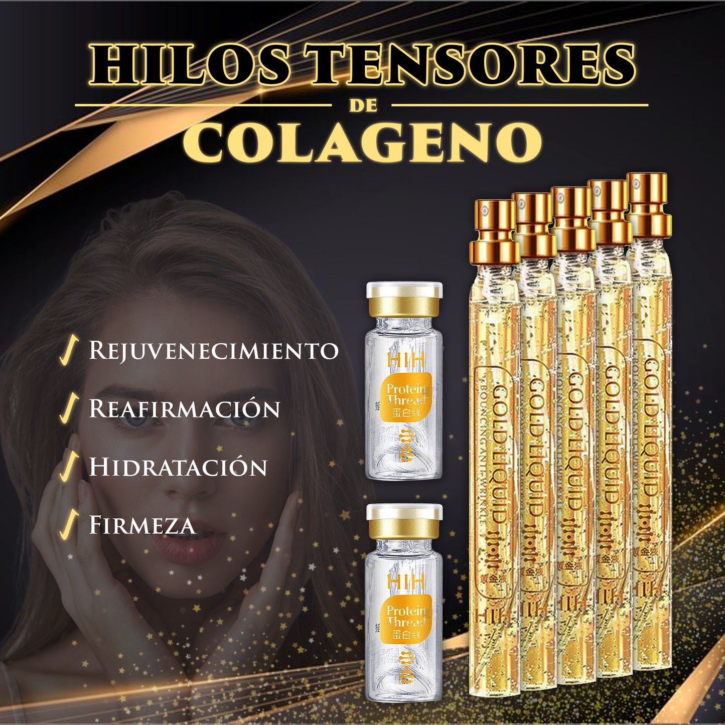 Hilos Tensores de Colágeno®: Recupera la firmeza y juventud de tu rostro sin agujas ni cirugías