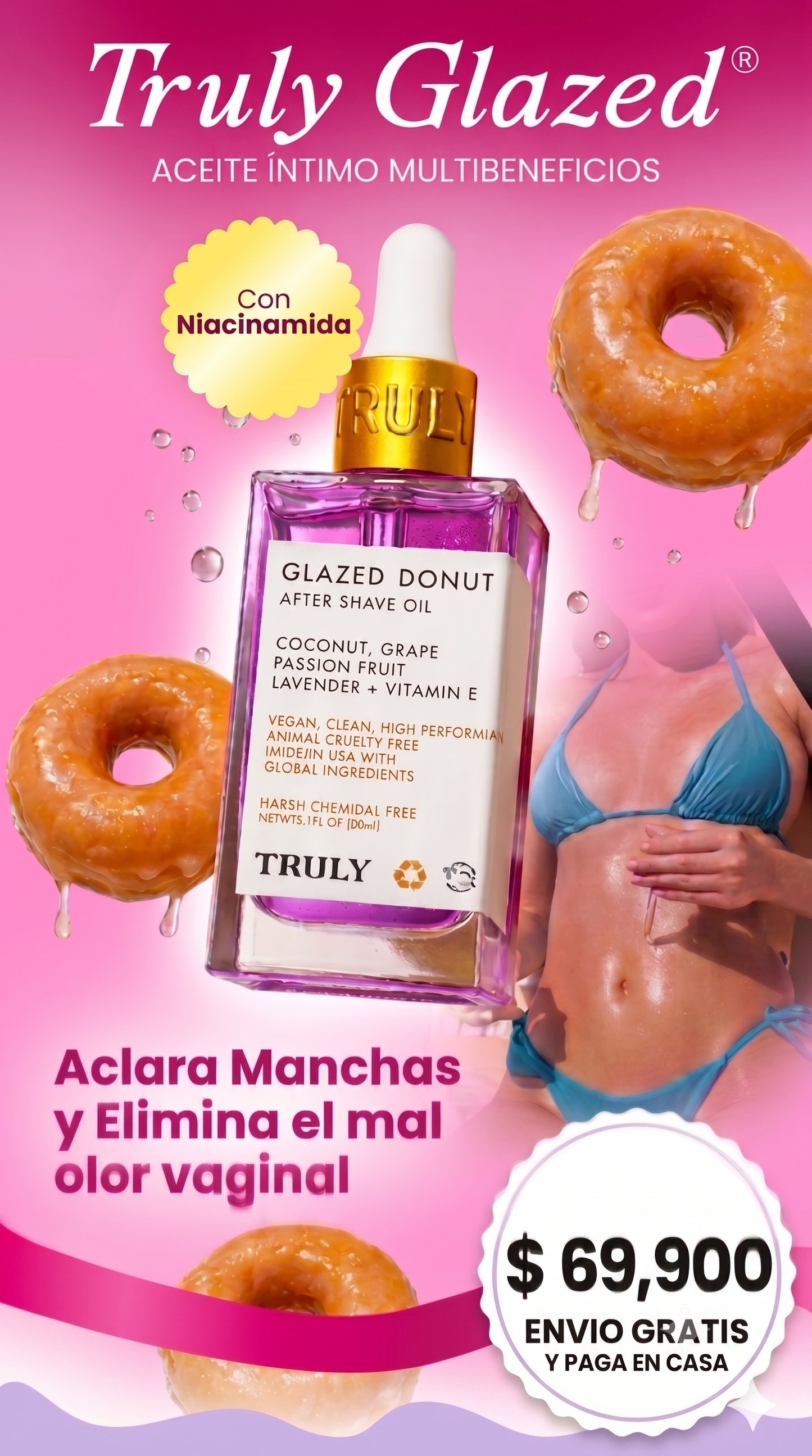 Nuevo Truly Glazed®: Elimina el vello encarnado y las manchas íntimas en tiempo récord