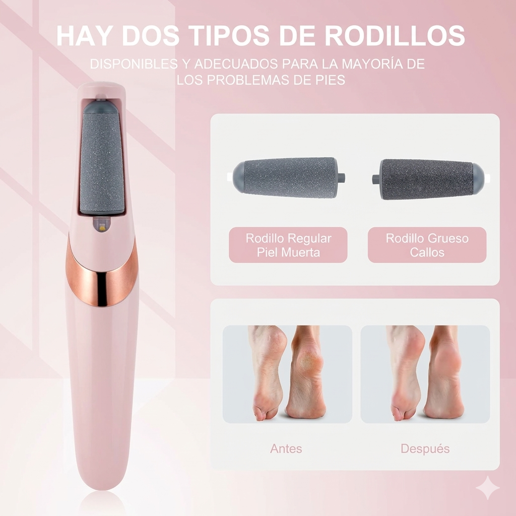 Removedor de Callos Flawless Pedi®: Recupera la suavidad de tus pies en solo minutos