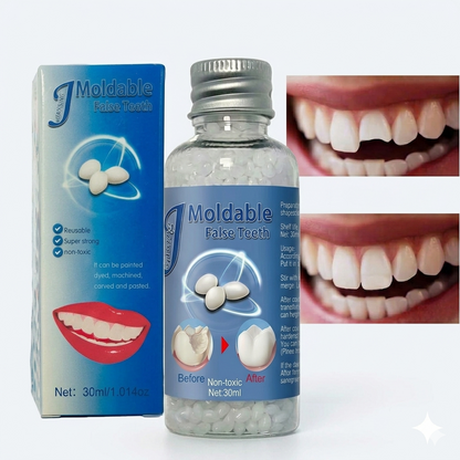 Nuevo Kit de Reparación Dental®: ¡Recupera tu sonrisa perfecta y tu confianza al instante sin ir al dentista!