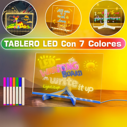 MAGIC DRAW® – La pizarra LED que hace brillar la imaginación de tu peque ✨🧠